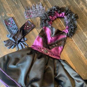 💜🖤 Maleficent dress up apron 🖤💜